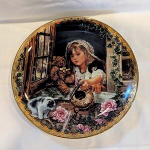 Moments of Caring Collector Plate by Sandra Kuck in Moments at Home Collection